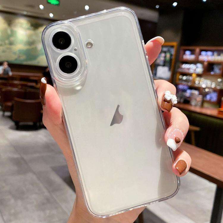 Angel Eye Straight Edge Full Cover TPU Phone Case, For iPhone 17e / 16e, For iPhone 17 Pro Max, F...