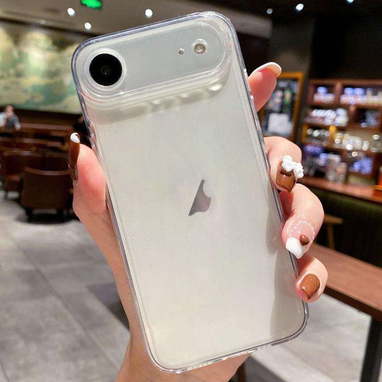 Angel Eye Straight Edge Full Cover TPU Phone Case, For iPhone 17e / 16e, For iPhone 17 Pro Max, F...