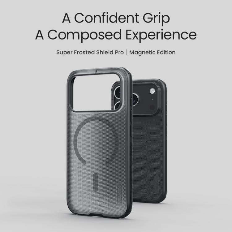 NILLKIN Frosted Shield Pro Magnetic Magsafe Phone Case, For iPhone 18 Pro, For iPhone 18 Pro Max,...