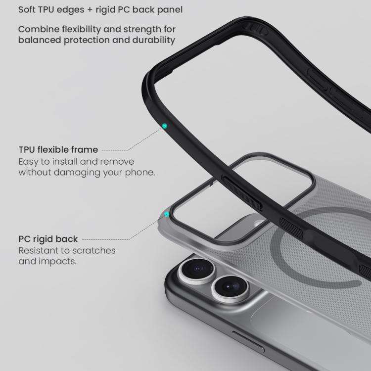 NILLKIN Frosted Shield Pro Magnetic Magsafe Phone Case, For iPhone 18 Pro, For iPhone 18 Pro Max,...