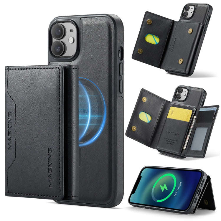 MAGKING K2 Series MagSafe RFID Card Bag Detachable Phone Case, For iPhone 12 / 12 Pro, For iPhone...