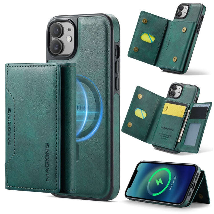 MAGKING K2 Series MagSafe RFID Card Bag Detachable Phone Case, For iPhone 12 / 12 Pro, For iPhone...