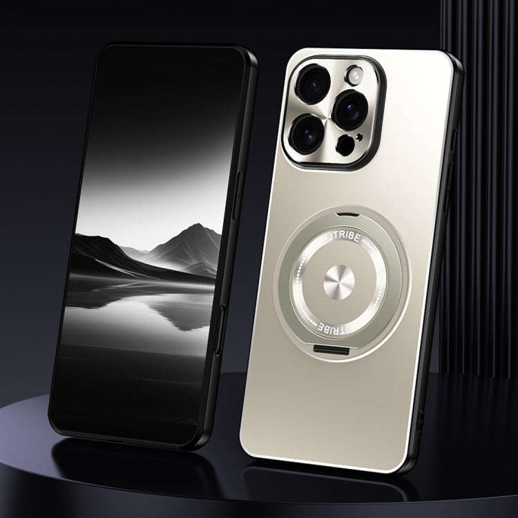 Rotating Holder Frosted Metal Phone Case, For iPhone 17 Pro Max, For iPhone 17 Pro, For iPhone 17...