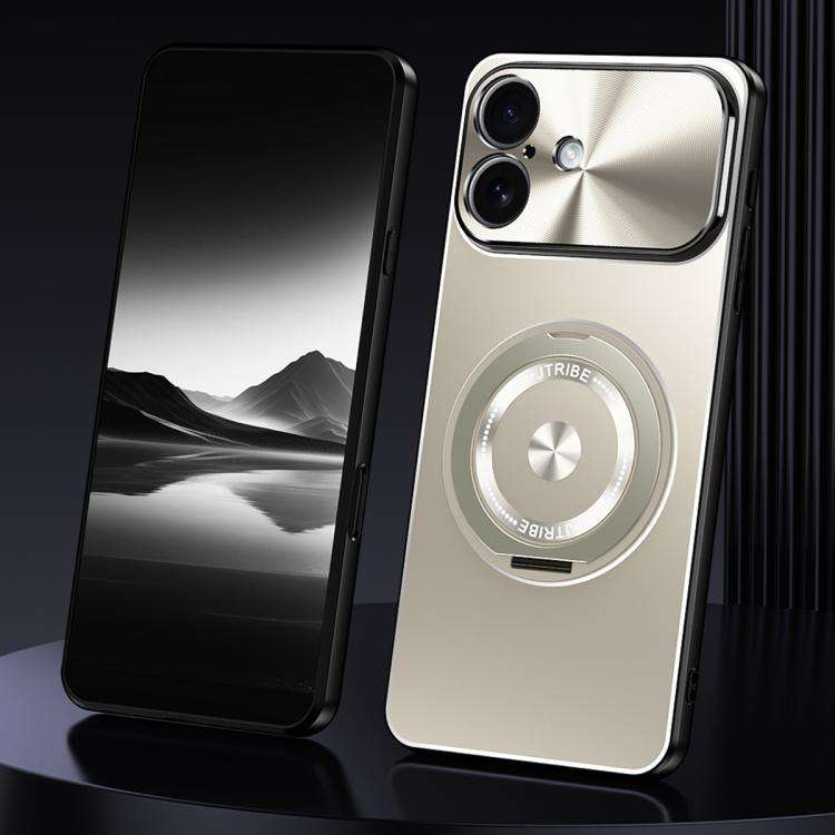Rotating Holder Frosted Metal Phone Case, For iPhone 17 Pro Max, For iPhone 17 Pro, For iPhone 17...