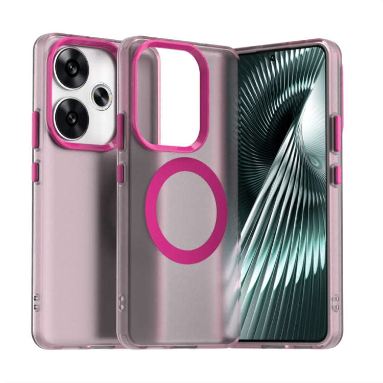 Candy Magsafe PC Hybrid TPU Phone Case, For Xiaomi Poco M6 4G, For Xiaomi Poco M6 Plus, For Xiaom...