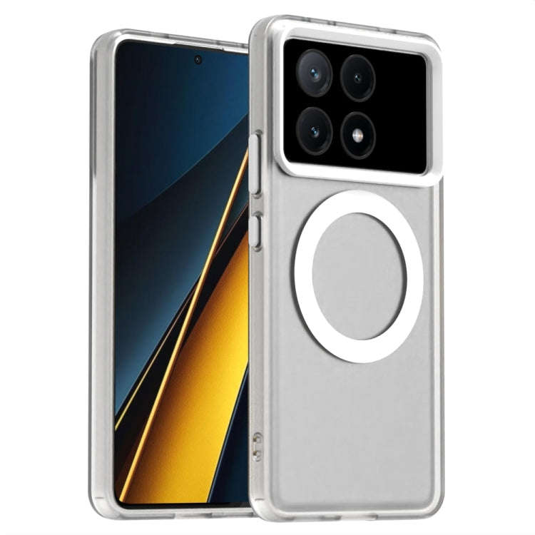 Candy Magsafe PC Hybrid TPU Phone Case, For Xiaomi Poco C61, For Xiaomi Poco M6 Pro 4G, For Xiaom...