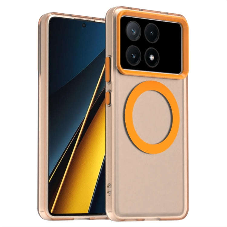Candy Magsafe PC Hybrid TPU Phone Case, For Xiaomi Poco C61, For Xiaomi Poco M6 Pro 4G, For Xiaom...