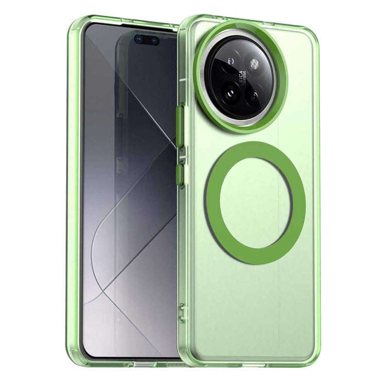 Candy Magsafe PC Hybrid TPU Phone Case, For Xiaomi Poco M6 4G, For Xiaomi Poco M6 Plus, For Xiaom...