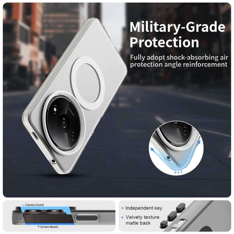 Candy Magsafe PC Hybrid TPU Phone Case, For Xiaomi Poco C61, For Xiaomi Poco M6 Pro 4G, For Xiaom...