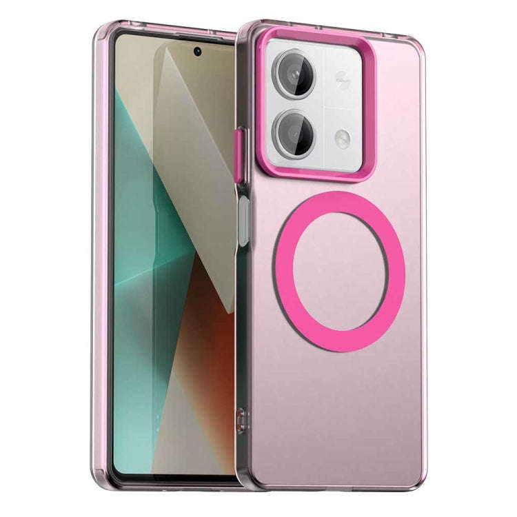 Candy Magsafe PC Hybrid TPU Phone Case, For Xiaomi Poco C61, For Xiaomi Poco M6 Pro 4G, For Xiaom...