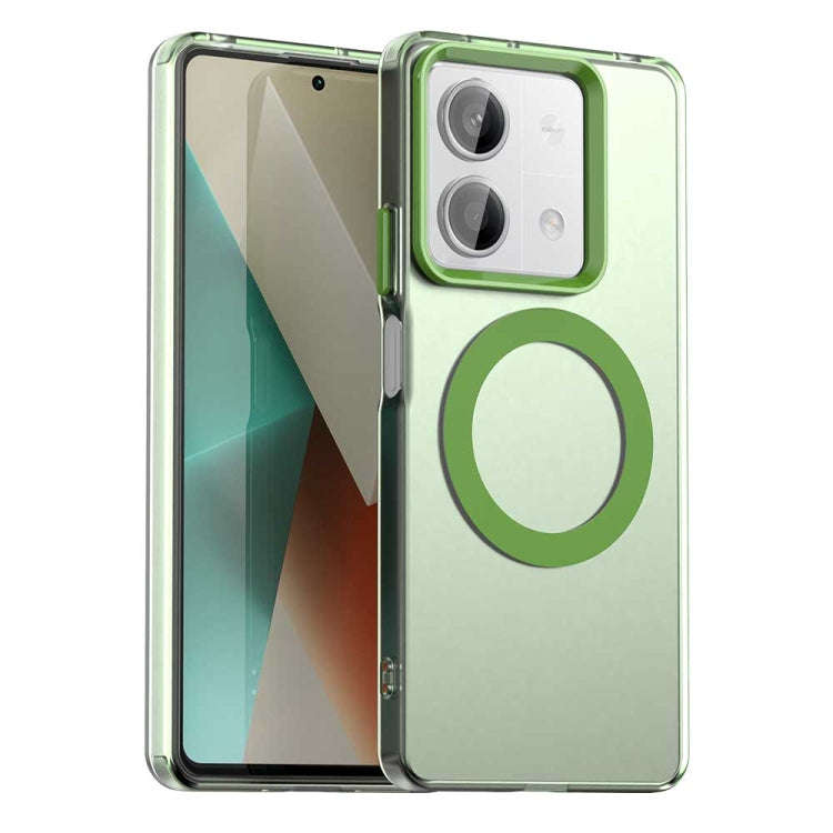 Candy Magsafe PC Hybrid TPU Phone Case, For Xiaomi Poco C61, For Xiaomi Poco M6 Pro 4G, For Xiaom...