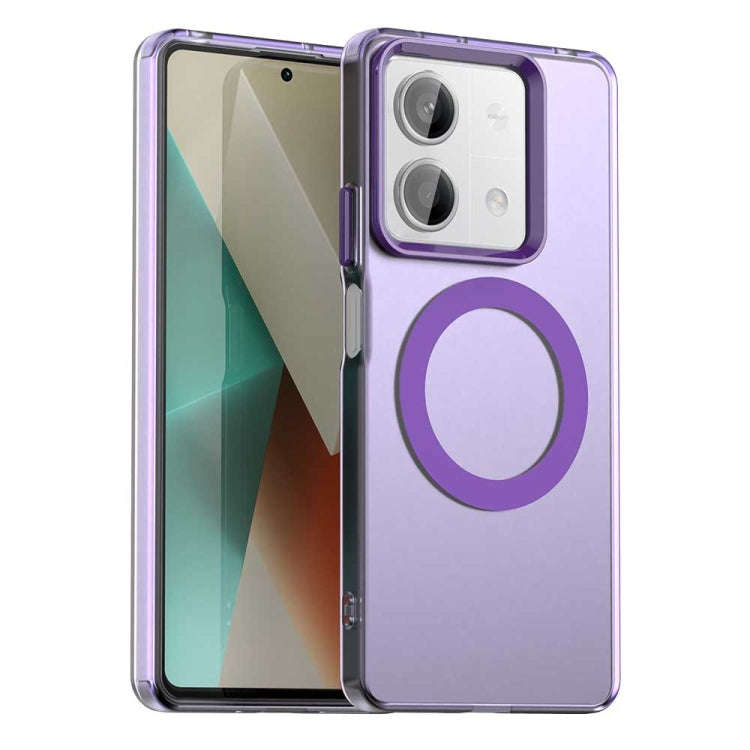 Candy Magsafe PC Hybrid TPU Phone Case, For Xiaomi Poco C61, For Xiaomi Poco M6 Pro 4G, For Xiaom...