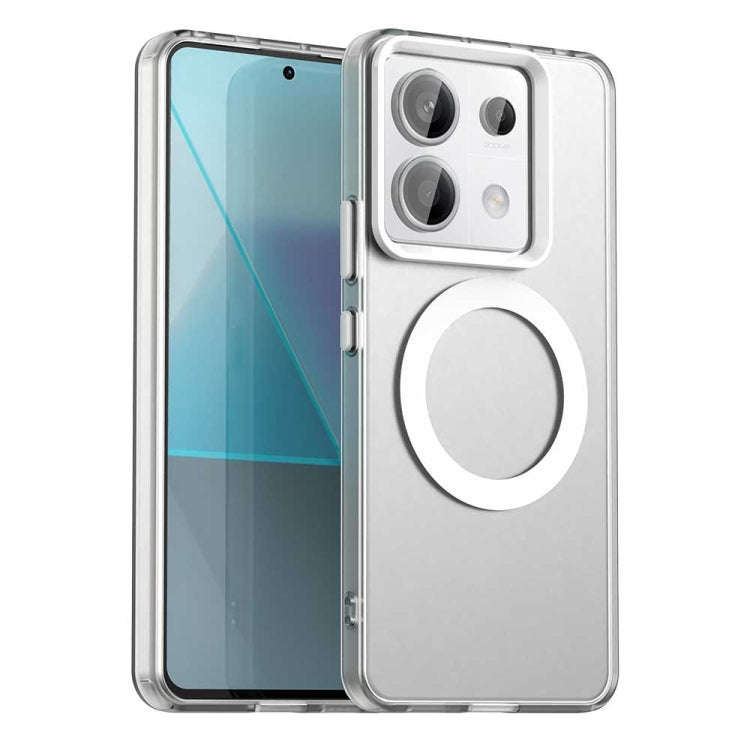 Candy Magsafe PC Hybrid TPU Phone Case, For Xiaomi Poco C61, For Xiaomi Poco M6 Pro 4G, For Xiaom...