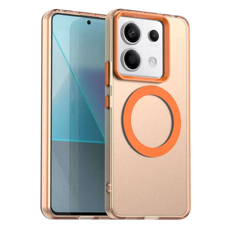 Candy Magsafe PC Hybrid TPU Phone Case, For Xiaomi Poco C61, For Xiaomi Poco M6 Pro 4G, For Xiaom...
