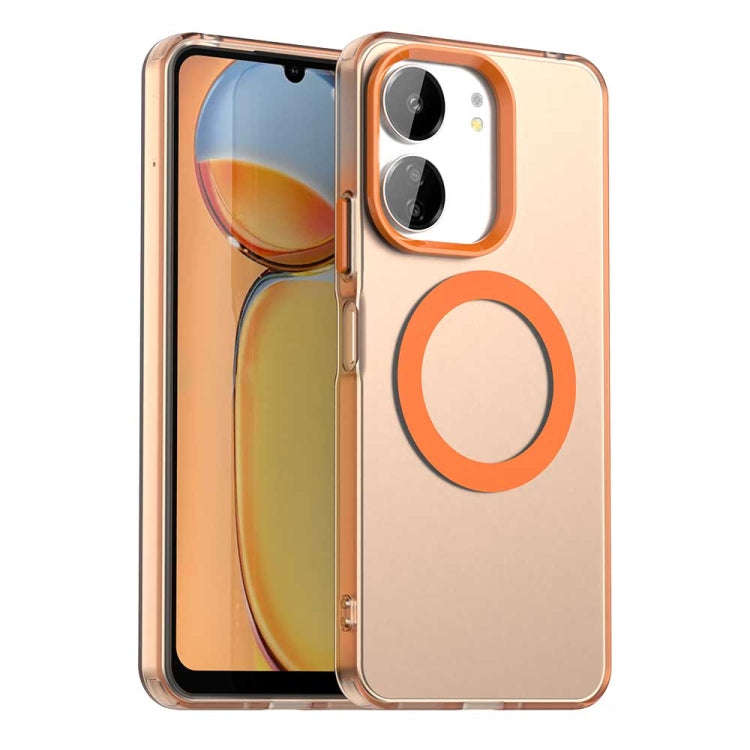 Candy Magsafe PC Hybrid TPU Phone Case, For Xiaomi Poco C61, For Xiaomi Poco M6 Pro 4G, For Xiaom...
