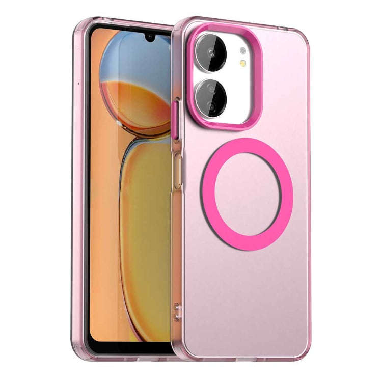 Candy Magsafe PC Hybrid TPU Phone Case, For Xiaomi Poco C61, For Xiaomi Poco M6 Pro 4G, For Xiaom...