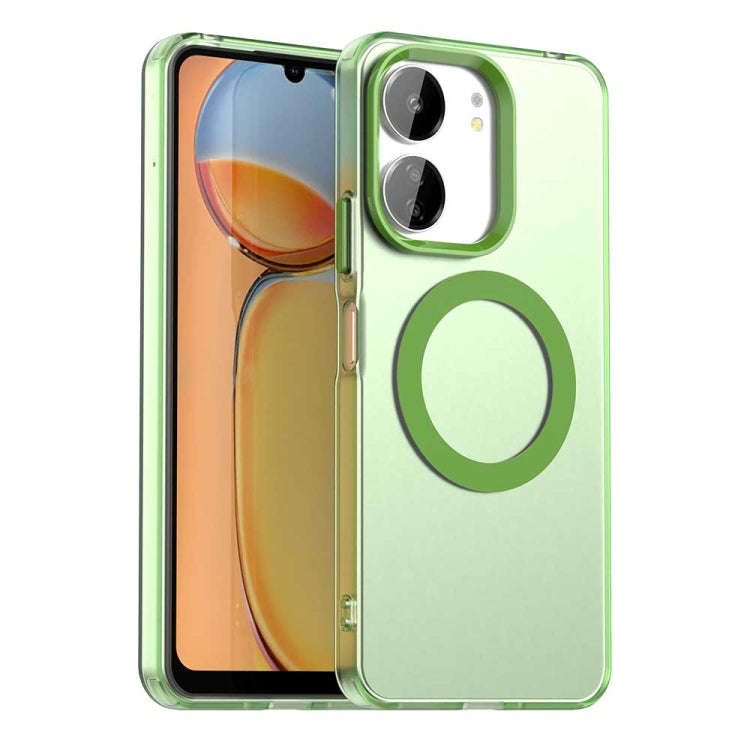 Candy Magsafe PC Hybrid TPU Phone Case, For Xiaomi Poco C61, For Xiaomi Poco M6 Pro 4G, For Xiaom...