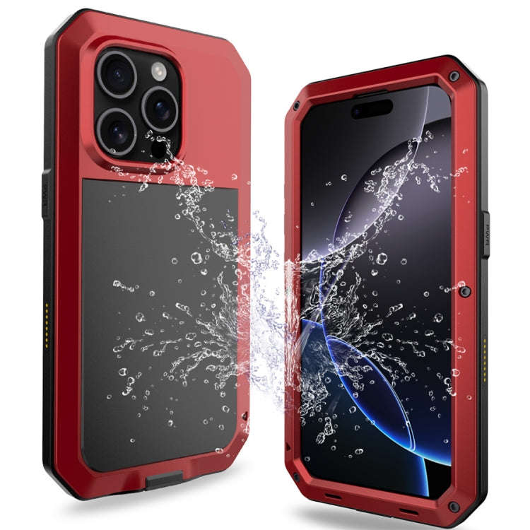 Shockproof IP54 Life Waterproof Phone Case, For iPhone 17e / 16e, For iPhone 16 Pro Max, For iPho...
