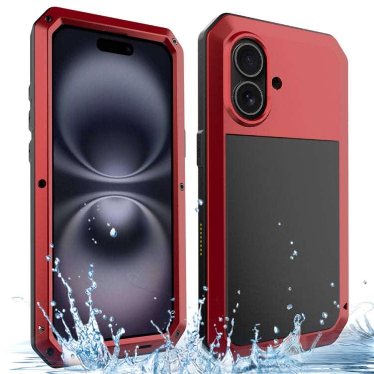 Shockproof IP54 Life Waterproof Phone Case, For iPhone 17e / 16e, For iPhone 16 Pro Max, For iPho...