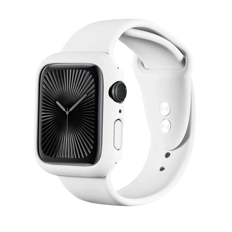 Spray Glazing PC Frame Half Coverage Watch Case, For Apple Watch Series 10 / 11 46mm, For Apple W...