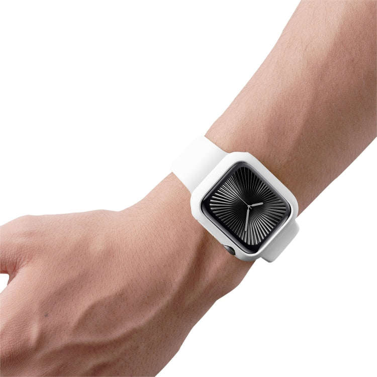 Spray Glazing PC Frame Half Coverage Watch Case, For Apple Watch Series 10 / 11 46mm, For Apple W...