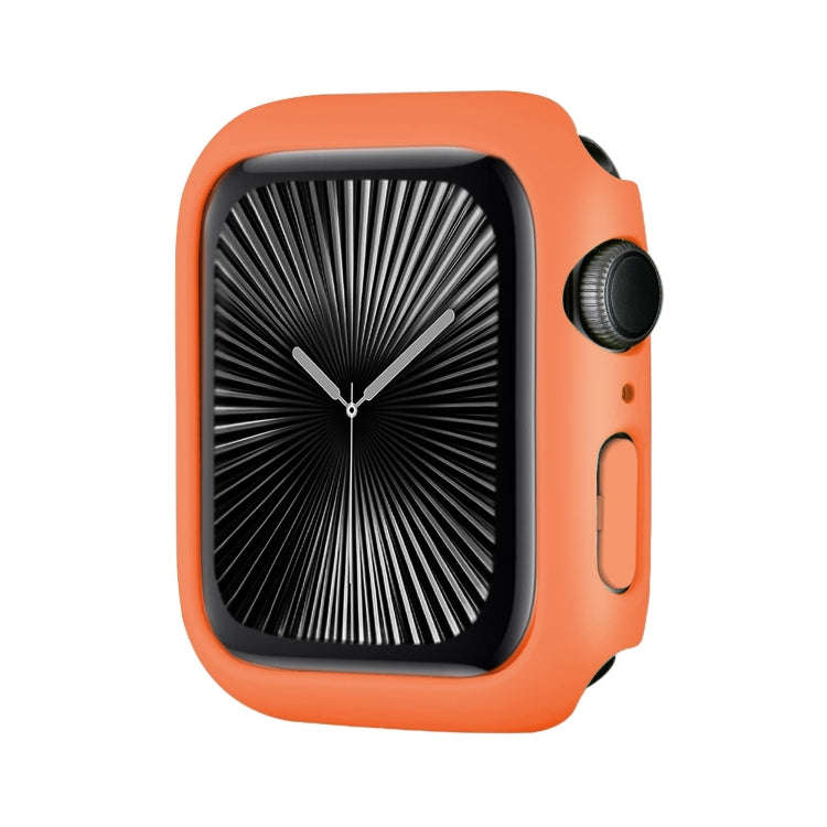 Spray Glazing PC Frame Half Coverage Watch Case, For Apple Watch Series 10 / 11 46mm, For Apple W...