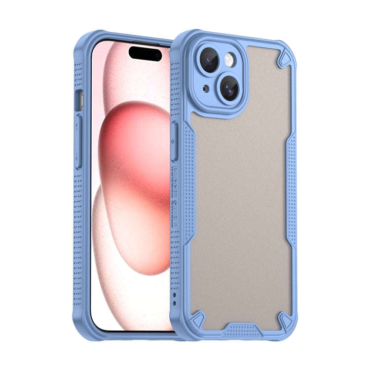 Armor Glaze PC Hybrid TPU Phone Case, For iPhone 16 Plus, For iPhone 16, For iPhone 15 Pro Max, F...