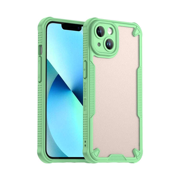 Armor Glaze PC Hybrid TPU Phone Case, For iPhone 16 Plus, For iPhone 16, For iPhone 15 Pro Max, F...