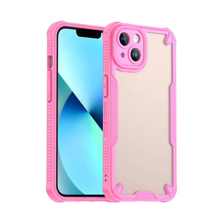 Armor Glaze PC Hybrid TPU Phone Case, For iPhone 16 Plus, For iPhone 16, For iPhone 15 Pro Max, F...