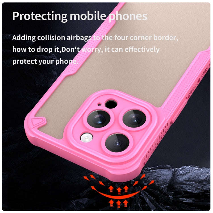Armor Glaze PC Hybrid TPU Phone Case, For iPhone 14 Pro Max, For iPhone SE 2022, For iPhone 13 Pr...