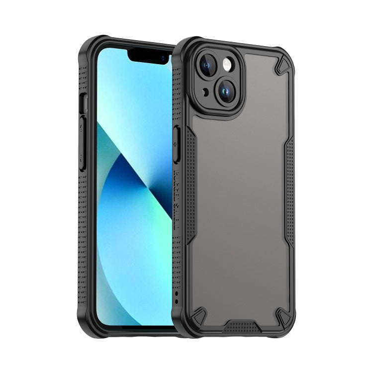 Armor Glaze PC Hybrid TPU Phone Case, For iPhone 14 Pro Max, For iPhone SE 2022, For iPhone 13 Pr...