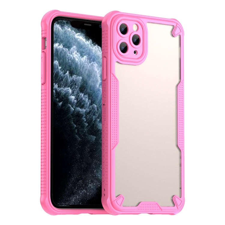 Armor Glaze PC Hybrid TPU Phone Case, For iPhone SE 2020, For iPhone 11 Pro Max, For iPhone 11, F...