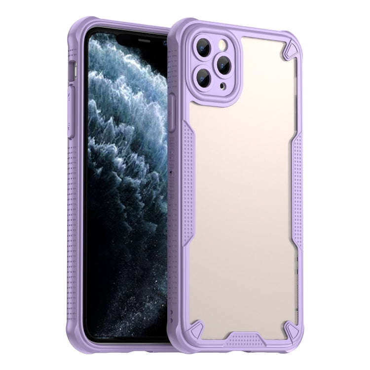 Armor Glaze PC Hybrid TPU Phone Case, For iPhone SE 2020, For iPhone 11 Pro Max, For iPhone 11, F...