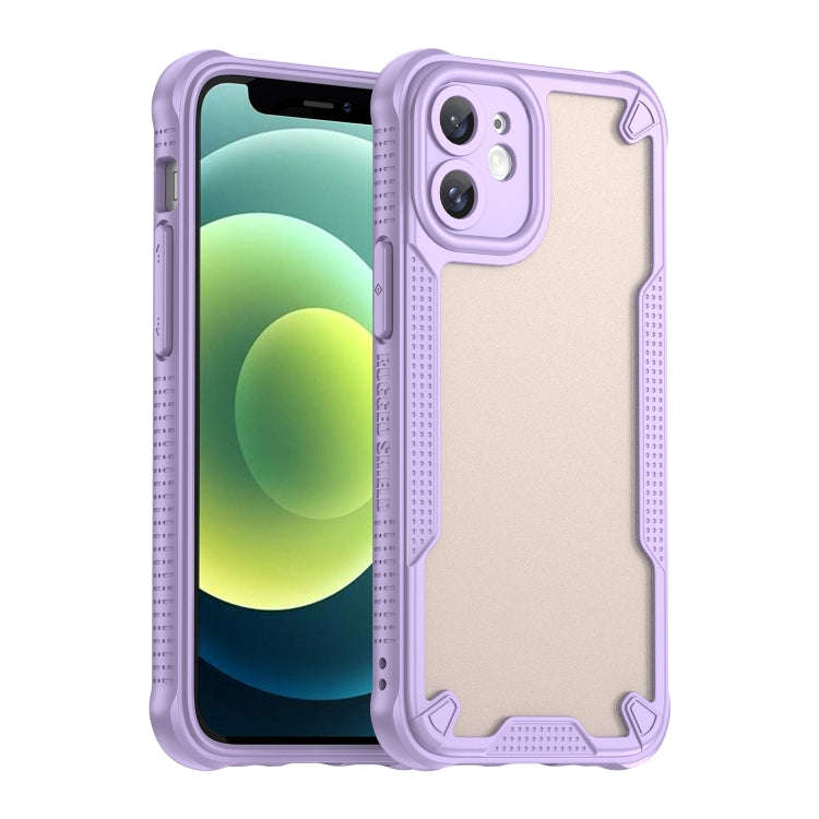Armor Glaze PC Hybrid TPU Phone Case, For iPhone SE 2020, For iPhone 11 Pro Max, For iPhone 11, F...