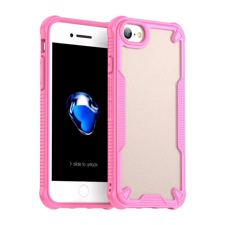 Armor Glaze PC Hybrid TPU Phone Case, For iPhone SE 2020, For iPhone 11 Pro Max, For iPhone 11, F...