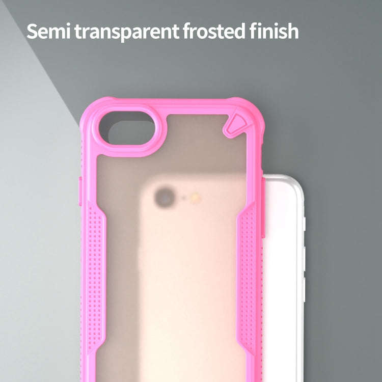 Armor Glaze PC Hybrid TPU Phone Case, For iPhone SE 2020, For iPhone 11 Pro Max, For iPhone 11, F...