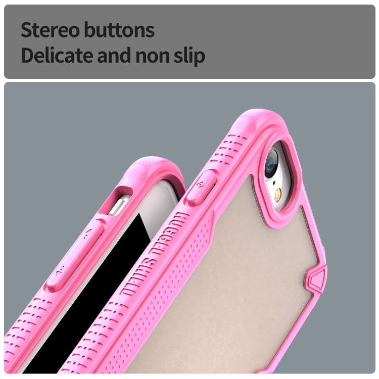 Armor Glaze PC Hybrid TPU Phone Case, For iPhone SE 2020, For iPhone 11 Pro Max, For iPhone 11, F...