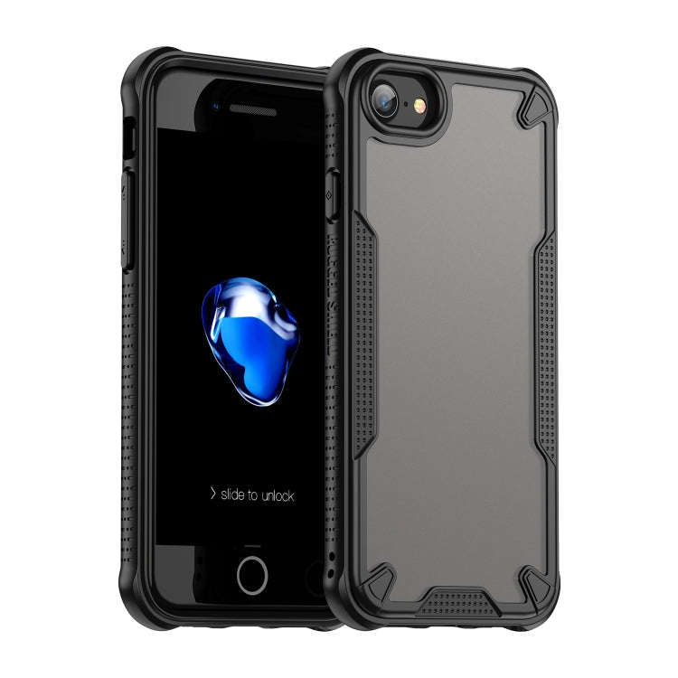 Armor Glaze PC Hybrid TPU Phone Case, For iPhone SE 2020, For iPhone 11 Pro Max, For iPhone 11, F...