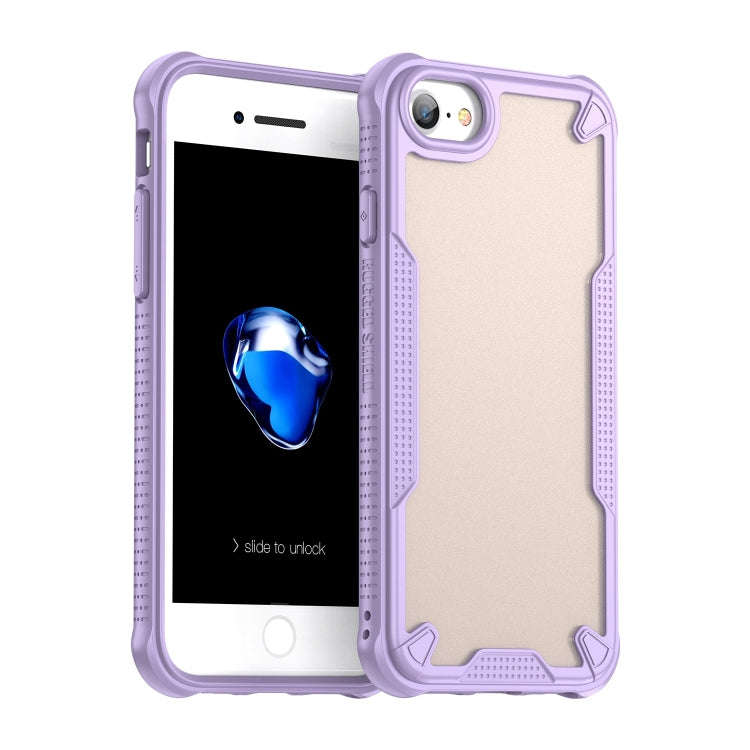 Armor Glaze PC Hybrid TPU Phone Case, For iPhone SE 2020, For iPhone 11 Pro Max, For iPhone 11, F...