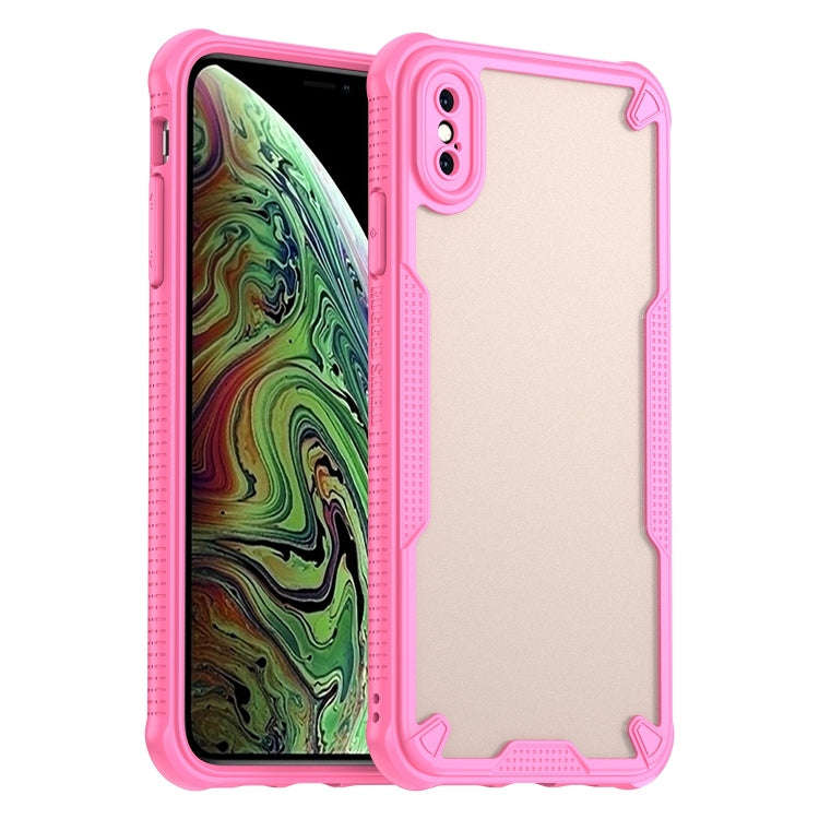 Armor Glaze PC Hybrid TPU Phone Case, For iPhone SE 2020, For iPhone 11 Pro Max, For iPhone 11, F...
