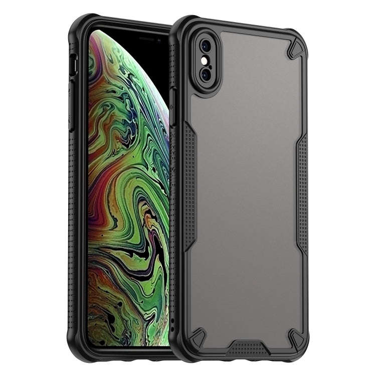 Armor Glaze PC Hybrid TPU Phone Case, For iPhone SE 2020, For iPhone 11 Pro Max, For iPhone 11, F...