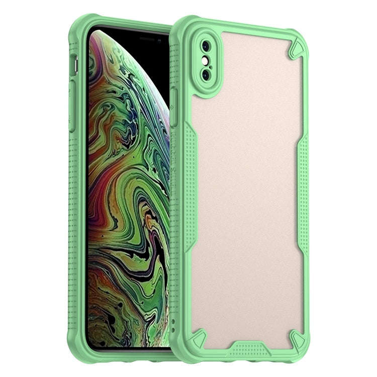Armor Glaze PC Hybrid TPU Phone Case, For iPhone SE 2020, For iPhone 11 Pro Max, For iPhone 11, F...