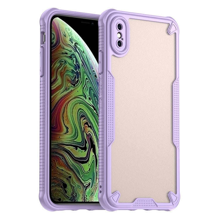 Armor Glaze PC Hybrid TPU Phone Case, For iPhone SE 2020, For iPhone 11 Pro Max, For iPhone 11, F...