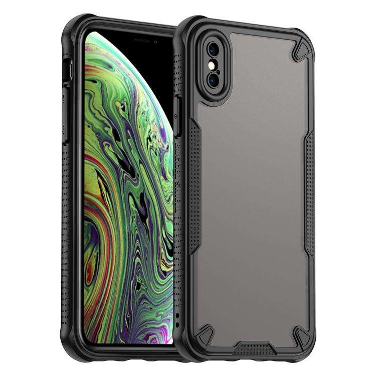 Armor Glaze PC Hybrid TPU Phone Case, For iPhone SE 2020, For iPhone 11 Pro Max, For iPhone 11, F...