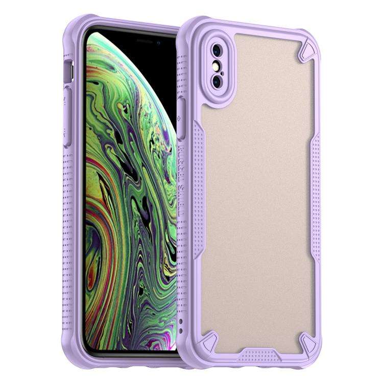 Armor Glaze PC Hybrid TPU Phone Case, For iPhone SE 2020, For iPhone 11 Pro Max, For iPhone 11, F...