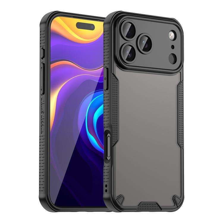 Armor Glaze PC Hybrid TPU Phone Case, For iPhone 18 Pro, For iPhone 18 Pro Max, For iPhone 17e / ...