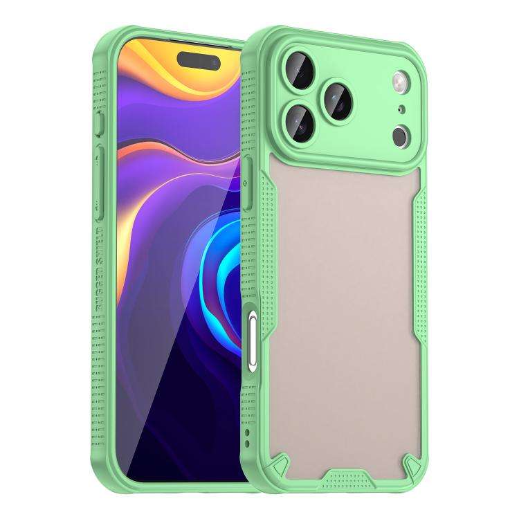 Armor Glaze PC Hybrid TPU Phone Case, For iPhone 18 Pro, For iPhone 18 Pro Max, For iPhone 17e / ...