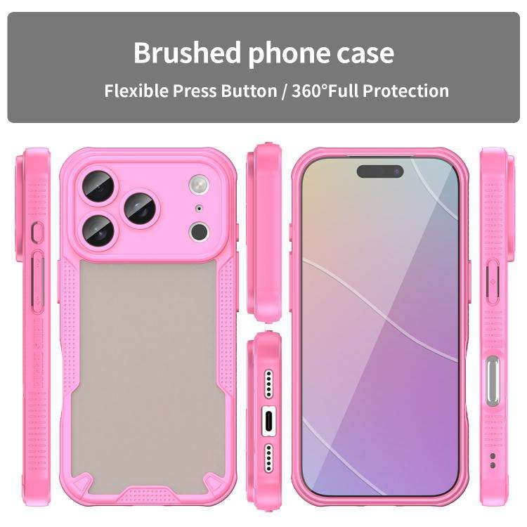 Armor Glaze PC Hybrid TPU Phone Case, For iPhone 18 Pro, For iPhone 18 Pro Max, For iPhone 17e / ...