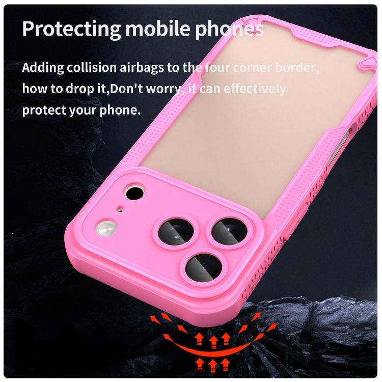 Armor Glaze PC Hybrid TPU Phone Case, For iPhone 18 Pro, For iPhone 18 Pro Max, For iPhone 17e / ...