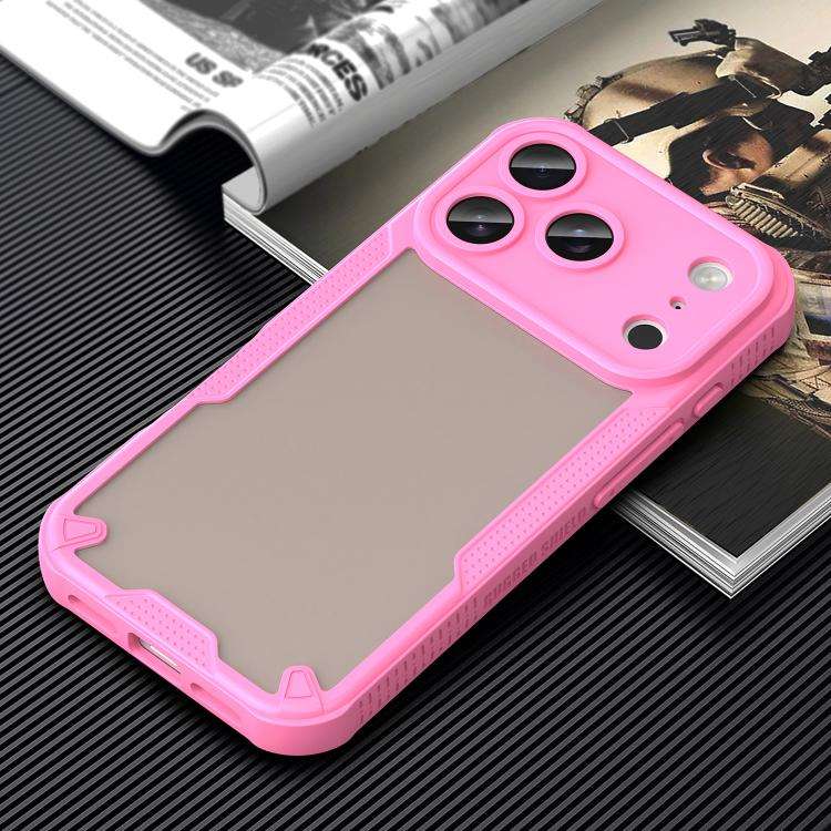 Armor Glaze PC Hybrid TPU Phone Case, For iPhone 18 Pro, For iPhone 18 Pro Max, For iPhone 17e / ...